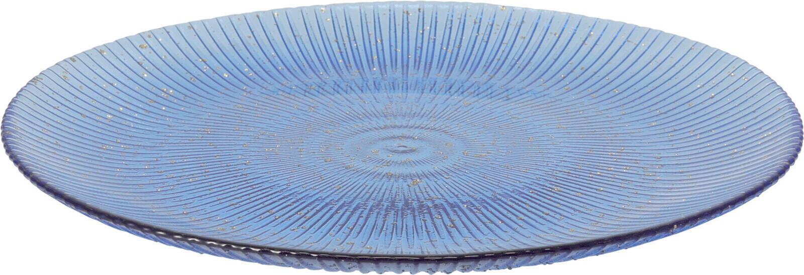 TÁNYÉR 21 cm  - kék, Basics, Üveg (21cm)