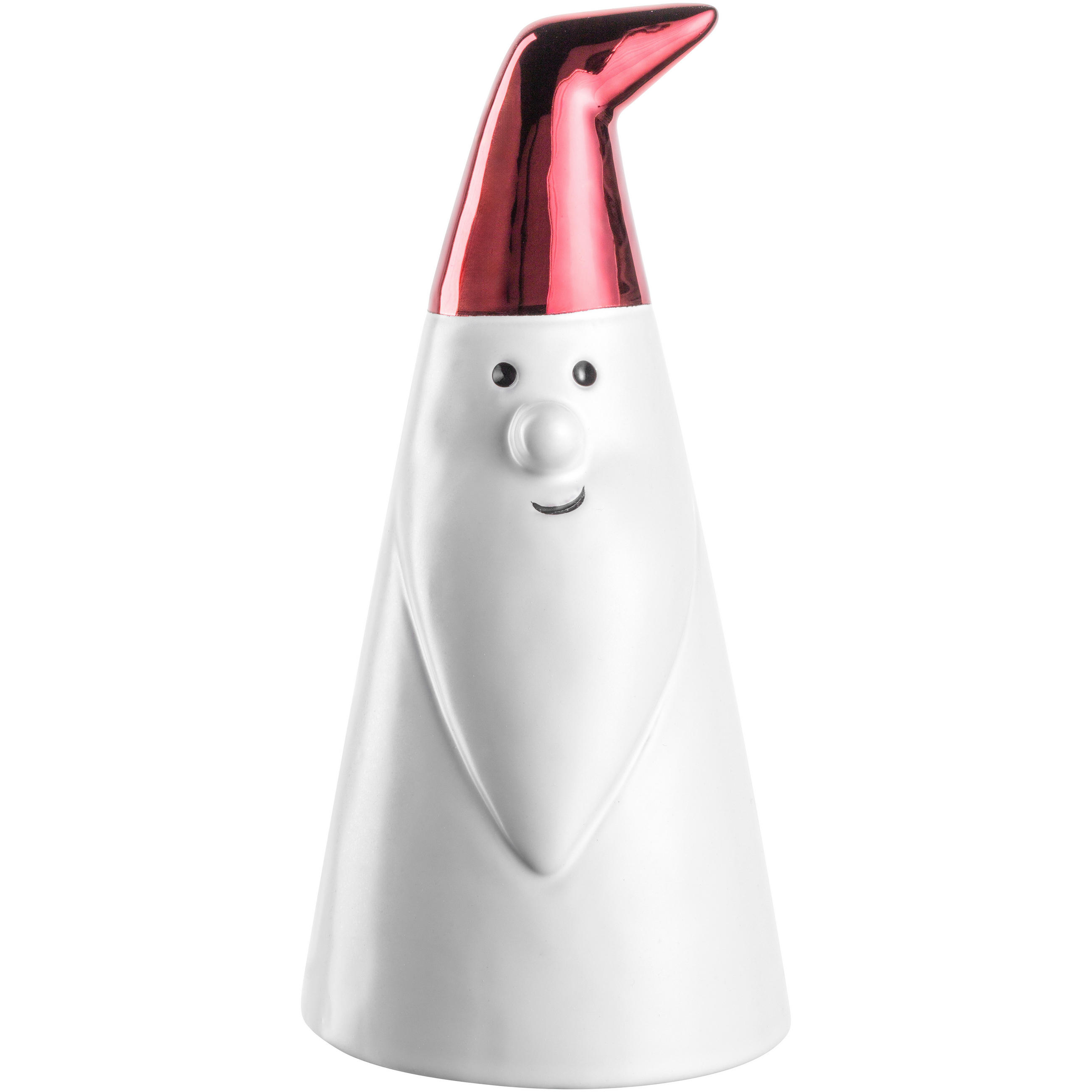WEIHNACHTSMANN GIANNI  - Rot/Weiß, Basics, Keramik (9/18/9cm) - Leonardo