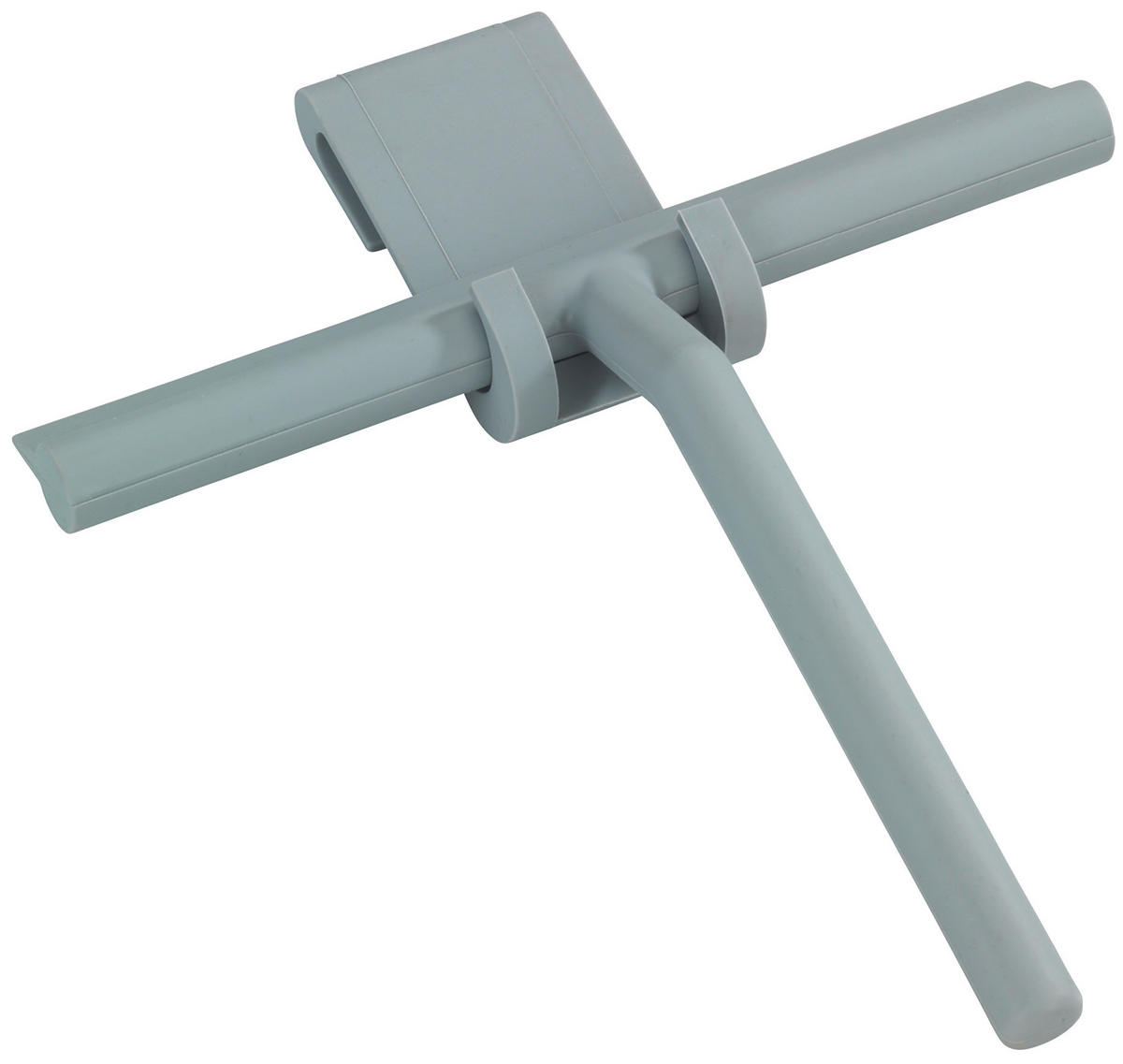 DUSCHSKRAPA  - grå, Basics, metall/plast (21/24,5/4cm)