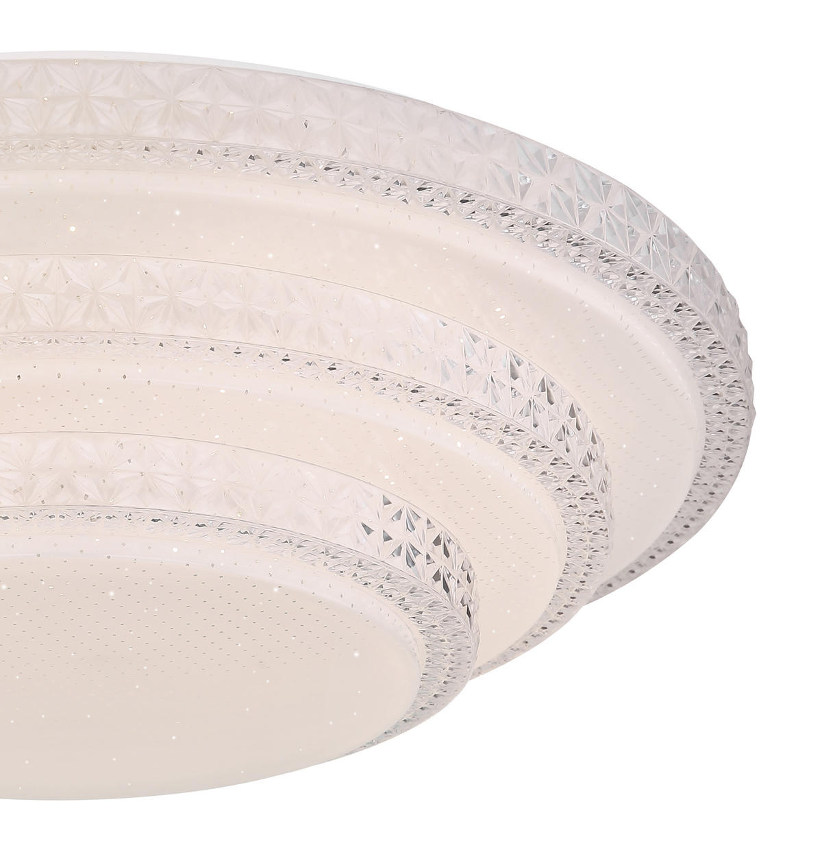LED-DECKENLEUCHTE  Smart 49,5/12,7 cm   - Weiß, LIFESTYLE, Kunststoff/Metall (49,5/12,7cm) - Globo