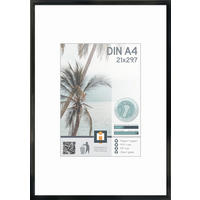 BILDERRAHMEN - Schwarz, Basics, Glas/Kunststoff (30,7/22,1cm)