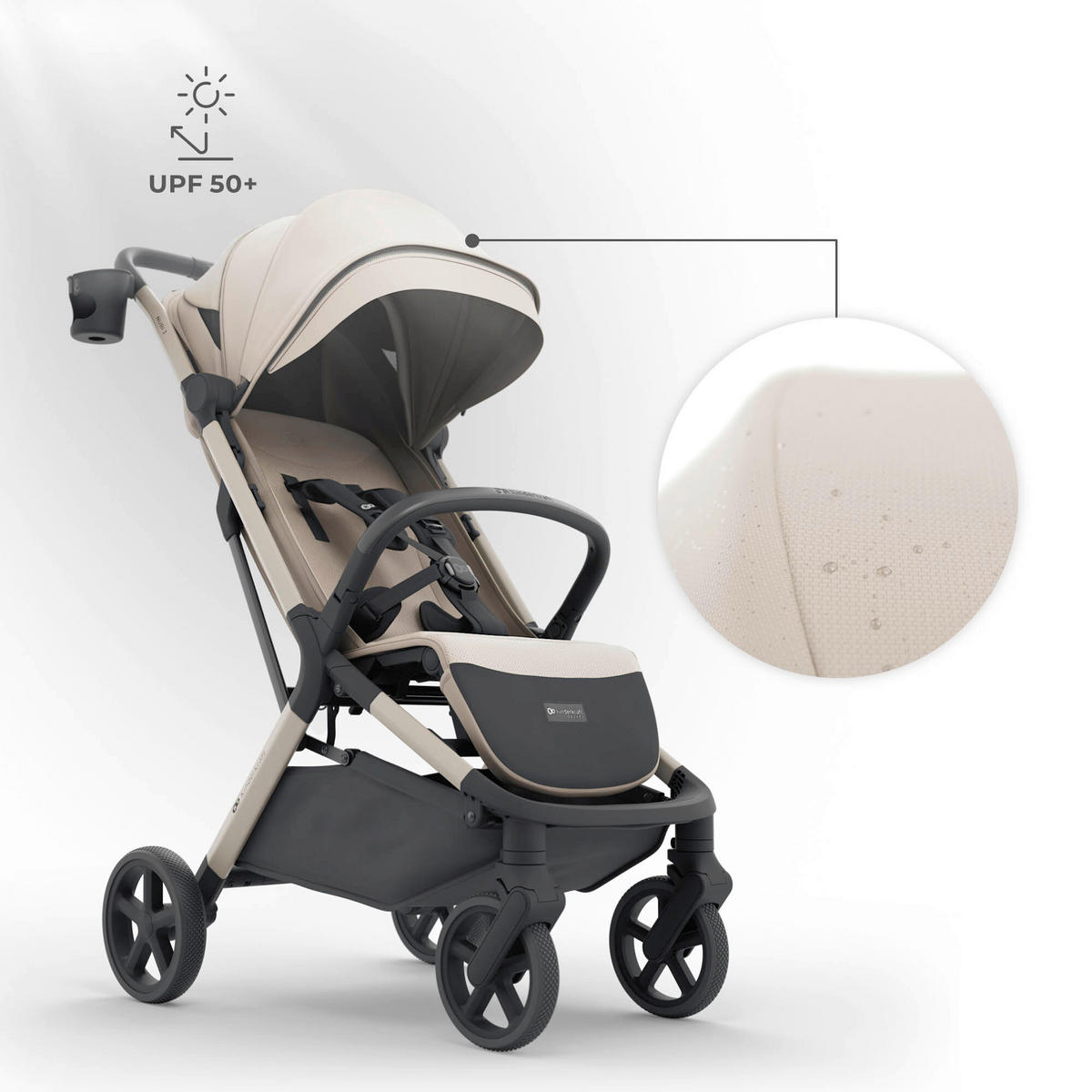 KINDERWAGEN Nubi 3  - Multicolor, Basics, Kunststoff/Textil (68,5/53/106,5cm) - Kinderkraft