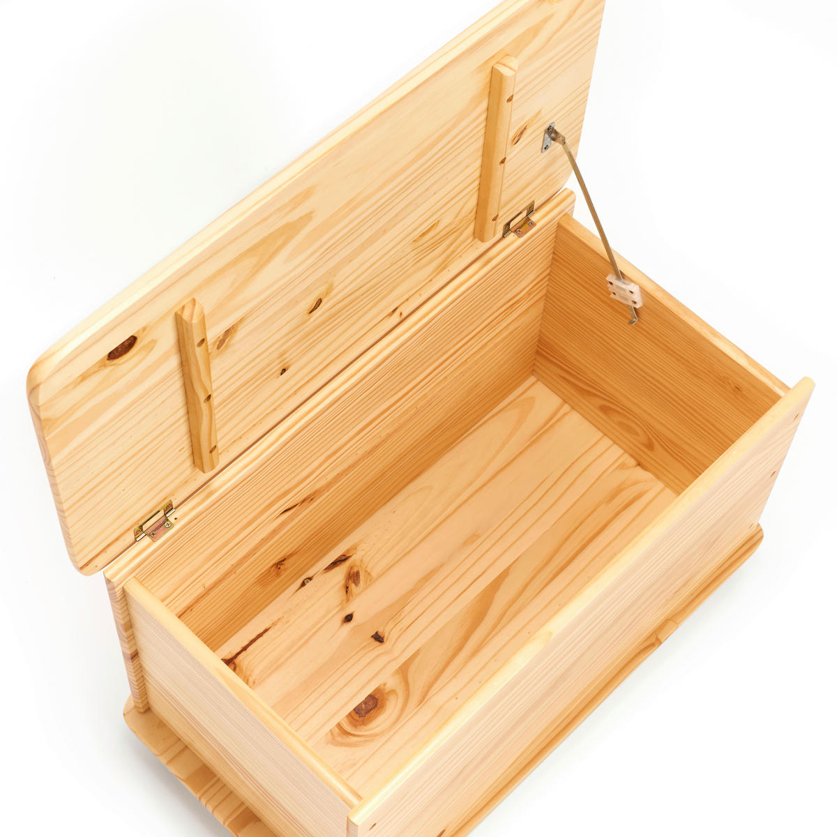 TRUHE in Holz 73/45/39,5 cm  - Naturfarben, Basics, Holz (73/45/39,5cm) - Zeller Present