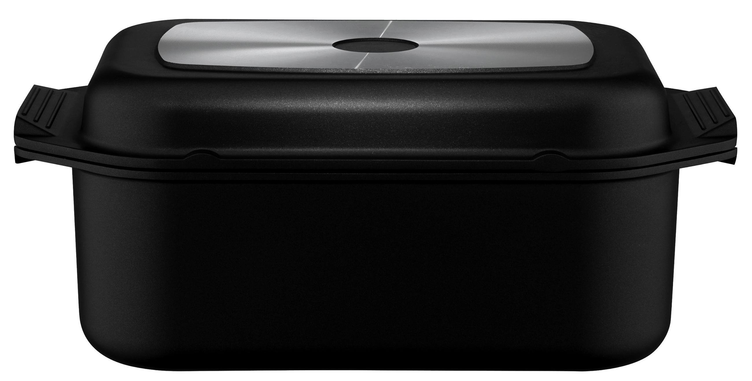 BRÄTER Karree 8 L  - Schwarz, Basics, Metall (42/26cm) - ELO