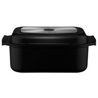 BRÄTER Karree 8 L  - Schwarz, Basics, Metall (42/26cm) - ELO