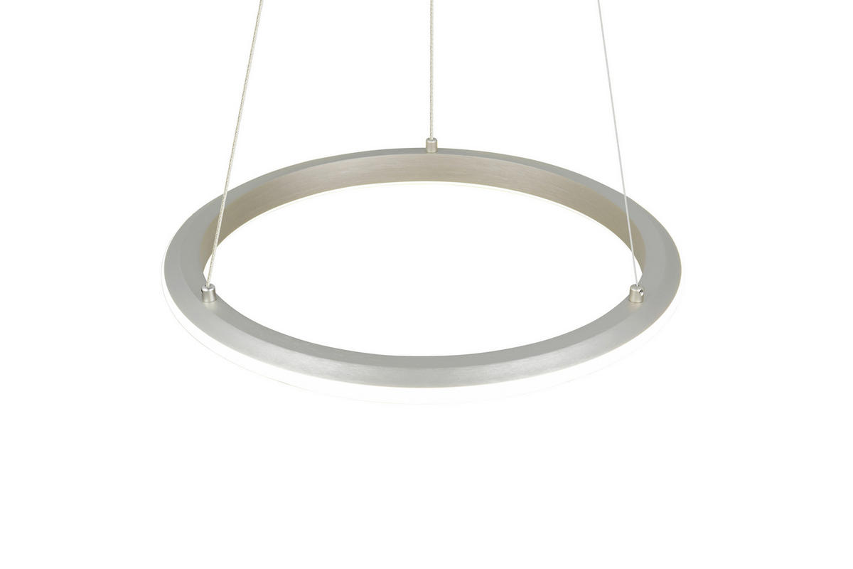 LED-PENDELLEUCHTE AMADOR 150/45 cm   - Nickelfarben, Design, Metall (150/45cm) - Trio Leuchten