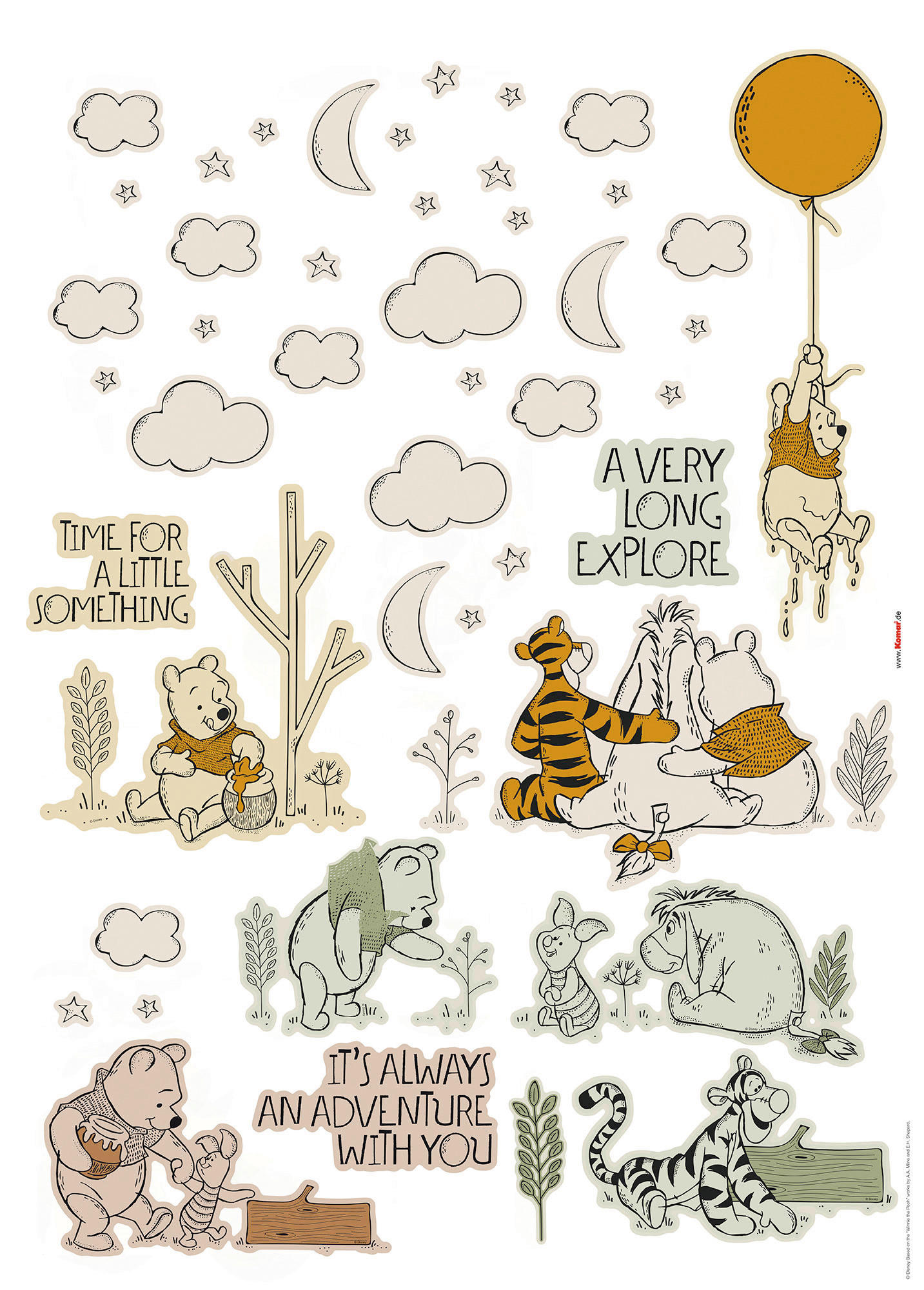 Wandtattoo Winnies Woodland