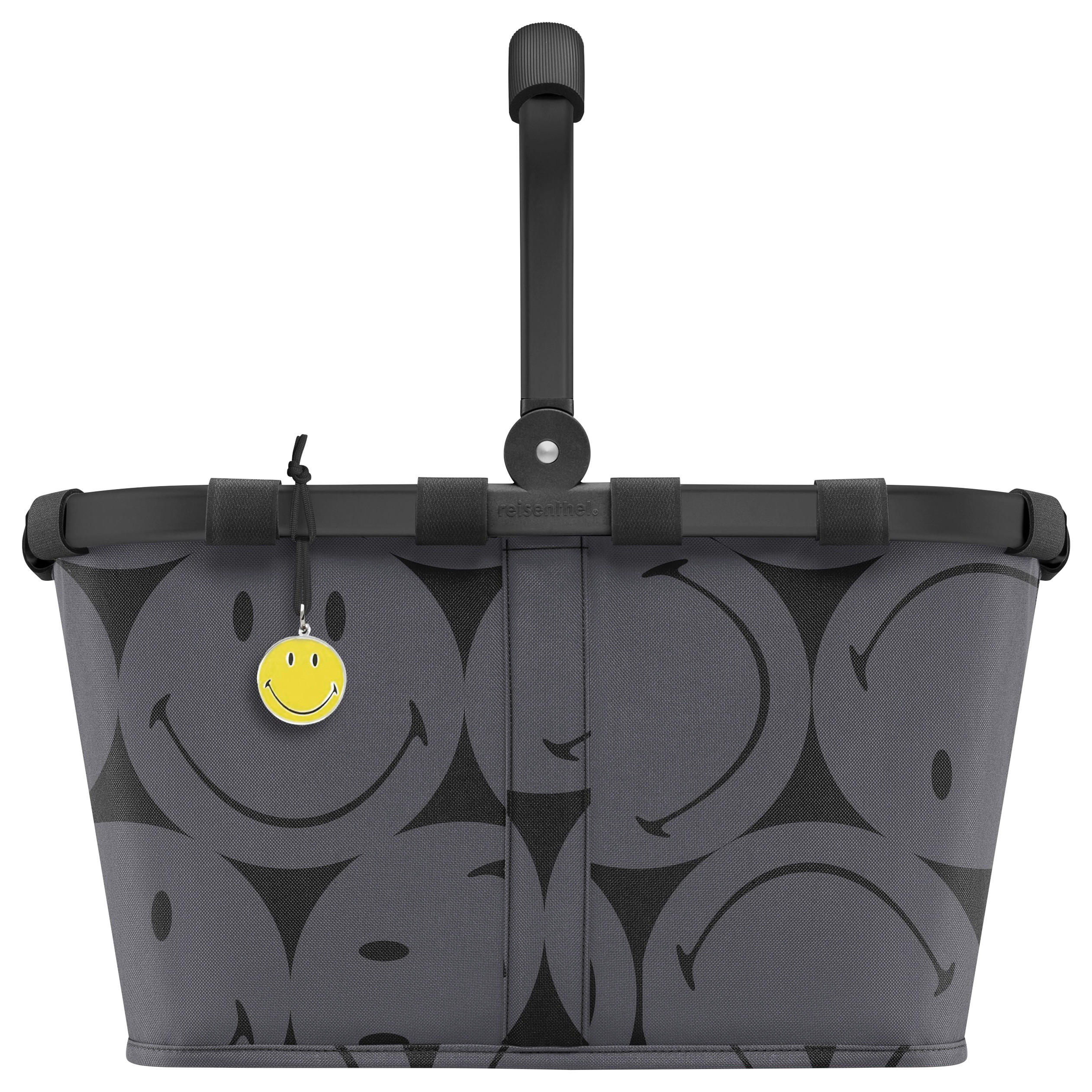 Reisenthel Einkaufskorb Carrybag smiley grey Anthrazit 48x29x28 cm