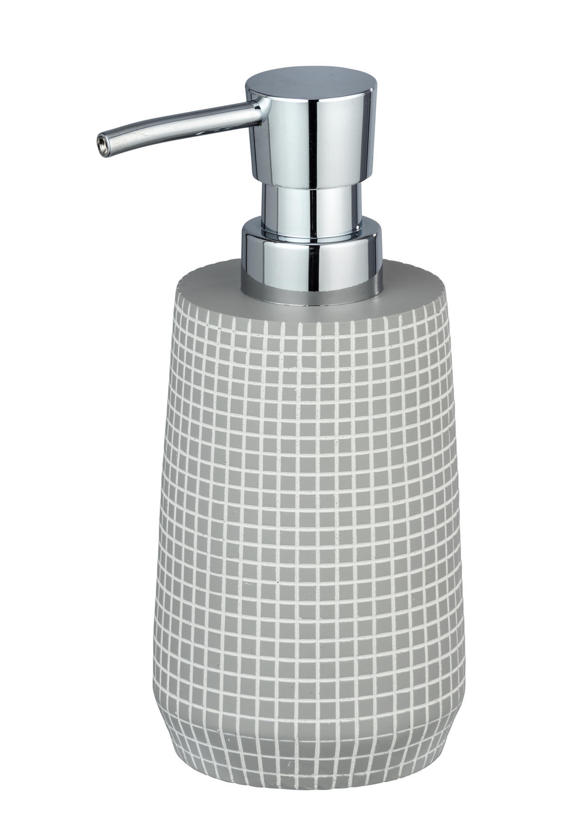 TVÅLPUMP plast  - vit/grå, Basics, plast (7,3/16,5/8,5cm)