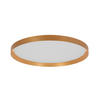 DECKENLEUCHTE  40/7 cm    - Goldfarben, KONVENTIONELL, Kunststoff/Metall (40/7cm)