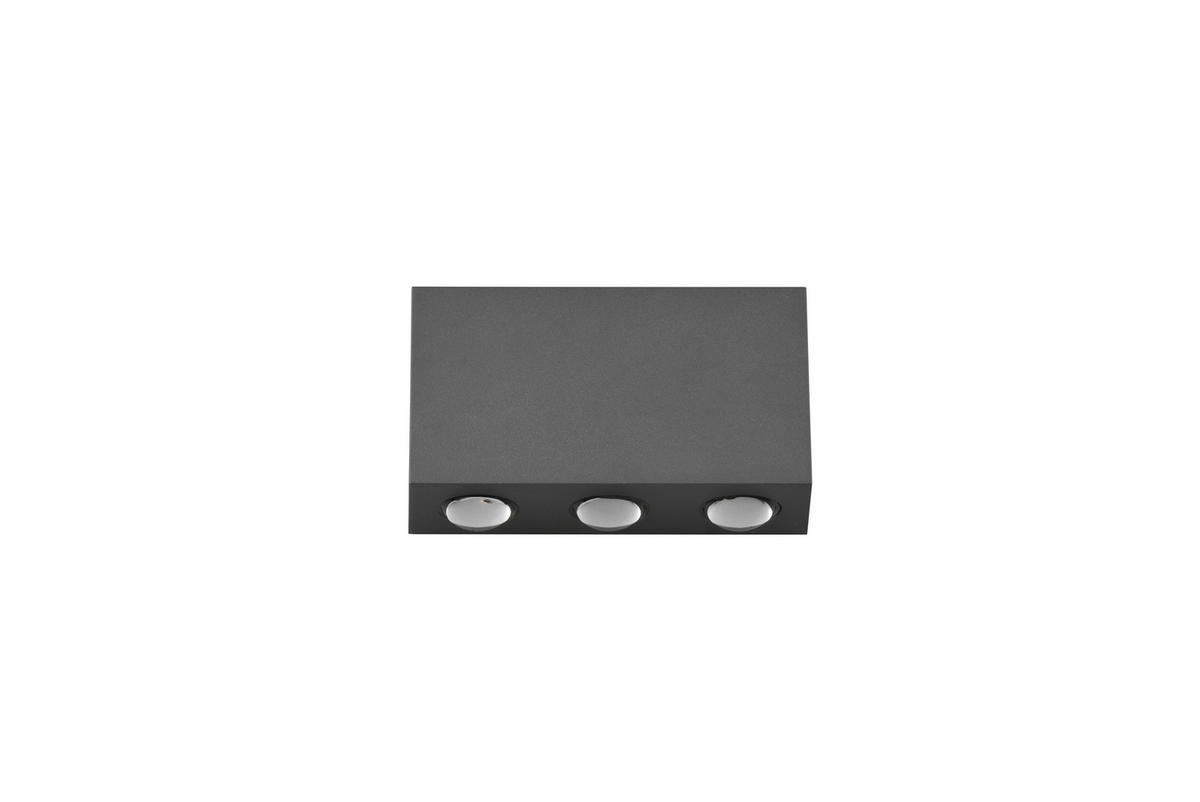 ZUNANJA STENSKA SVETILKA  CLYDE      14/8,5 cm       - antracit, Basics, kovina (14/8,5cm)