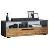 LOWBOARD  in 115/39/40 cm  - Honigeiche/Anthrazit, Modern, Holzwerkstoff/Kunststoff (115/39/40cm) - MID.YOU