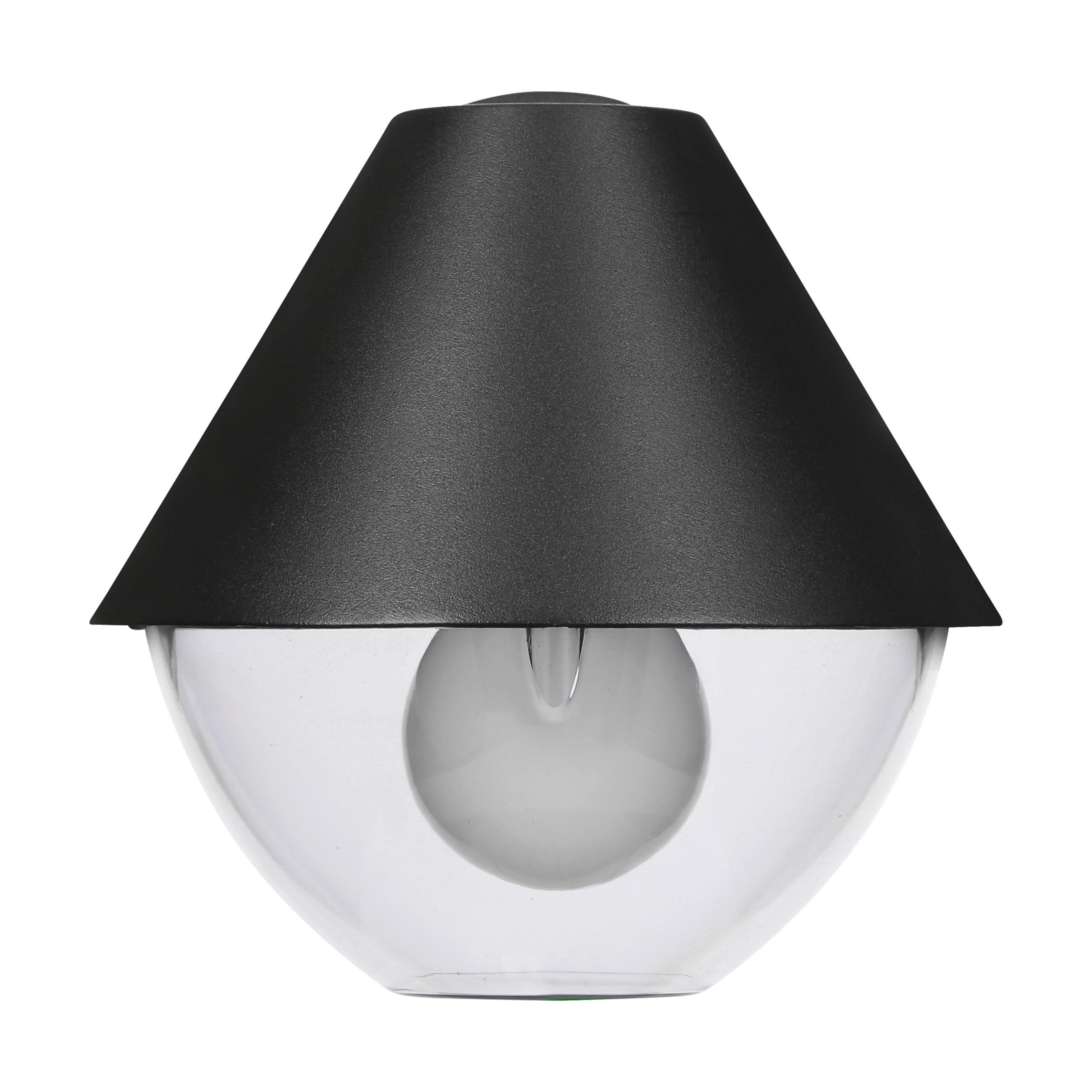 LED-UTOMHUSLAMPA - svart, Design, metall (18/20.5/18cm)