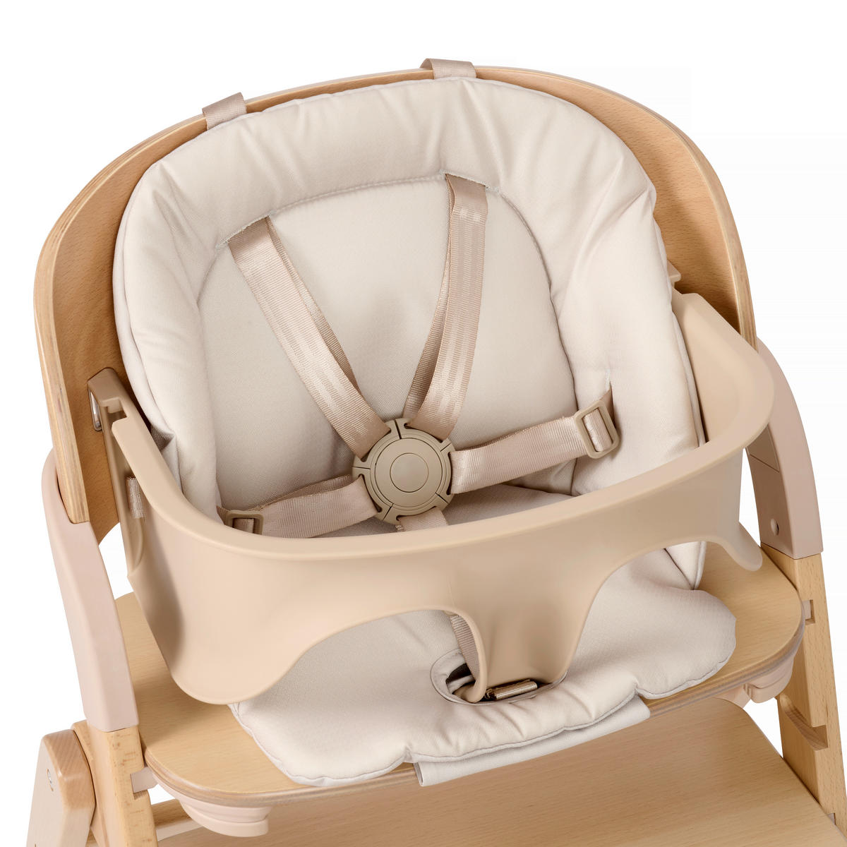 HOCHSTUHL-SET  - Beige, Basics, Holz/Holzwerkstoff (65,5/51/85cm) - Jimmylee
