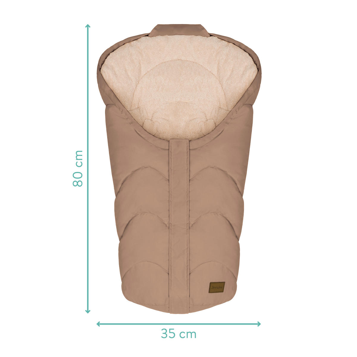 BABYSCHALEN-FUßSACK  - Basics (35/80cm) - Jimmylee