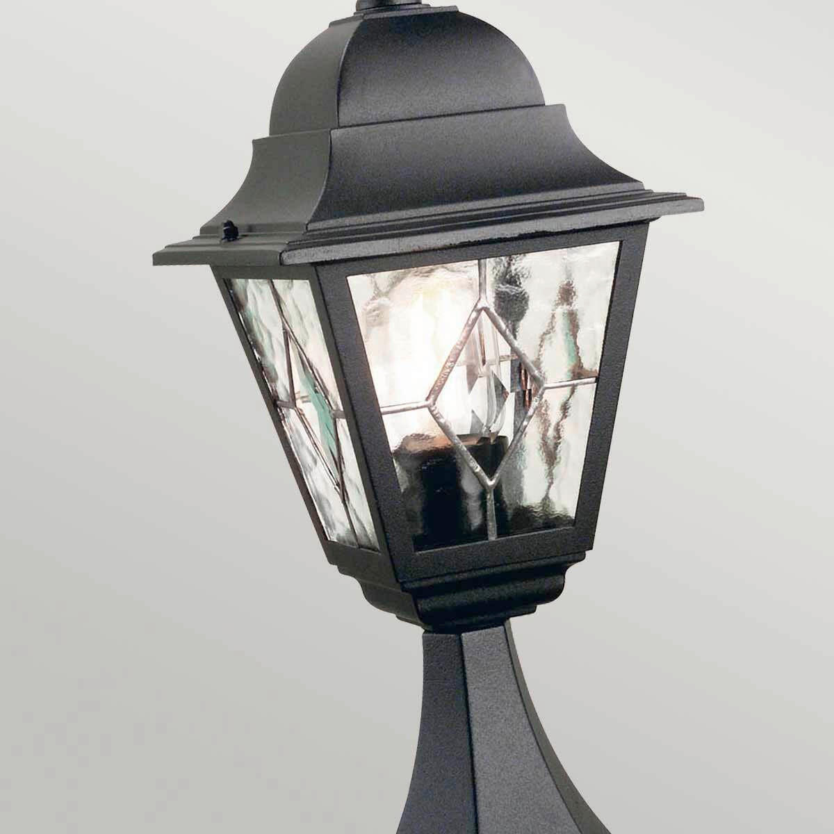 WEGELEUCHTE - Schwarz, Konventionell, Glas/Metall (44/18,4/18,4cm) - Elstead Lighting