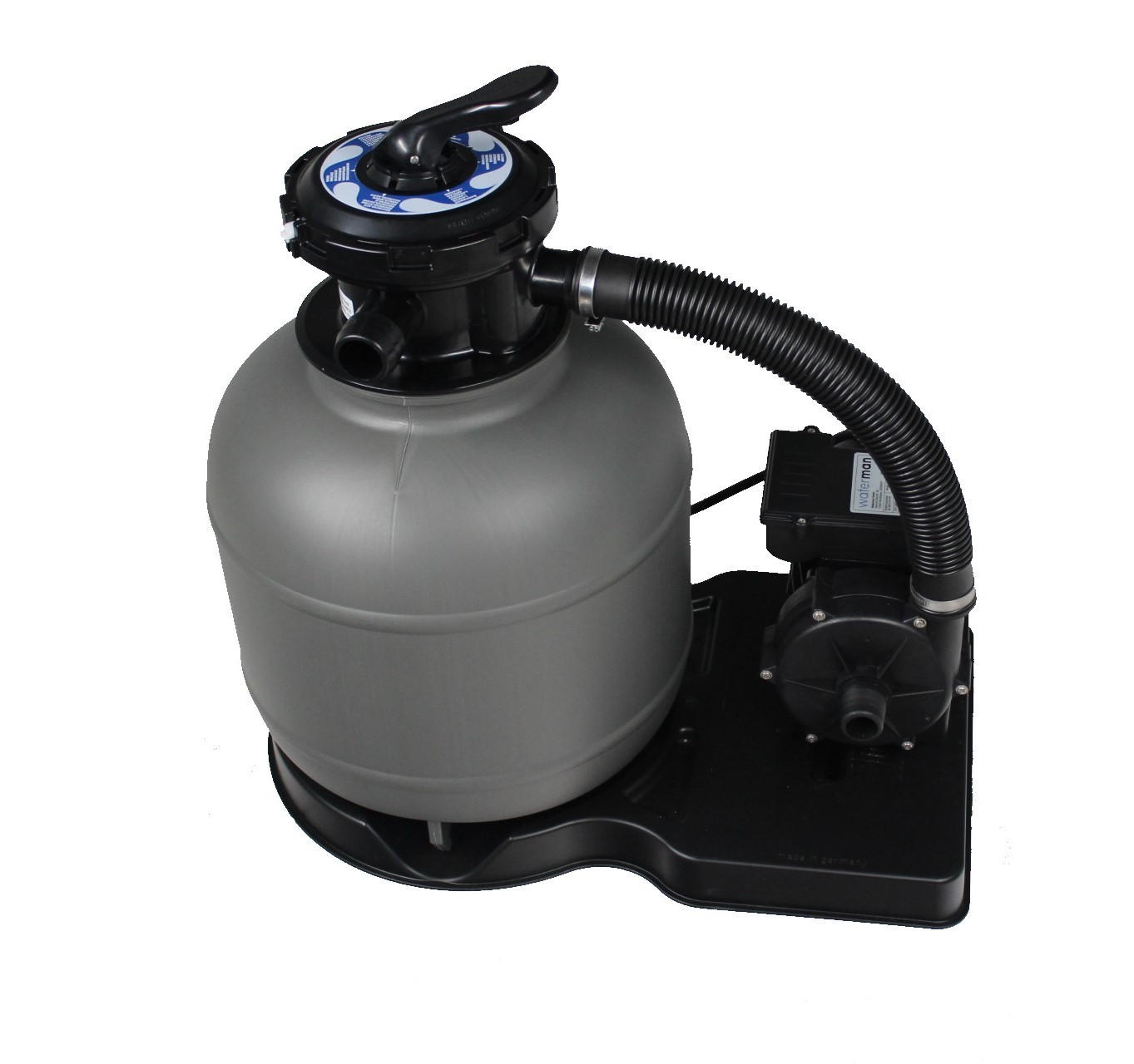 Sandfilterpumpe Eurostar Plus Grau/schwarz 4.000 L/h