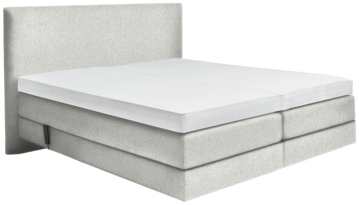 BOXSPRINGBETT 180/200 cm  in Naturfarben  - Naturfarben, KONVENTIONELL, Holz/Textil (180/200cm) - Dieter Knoll