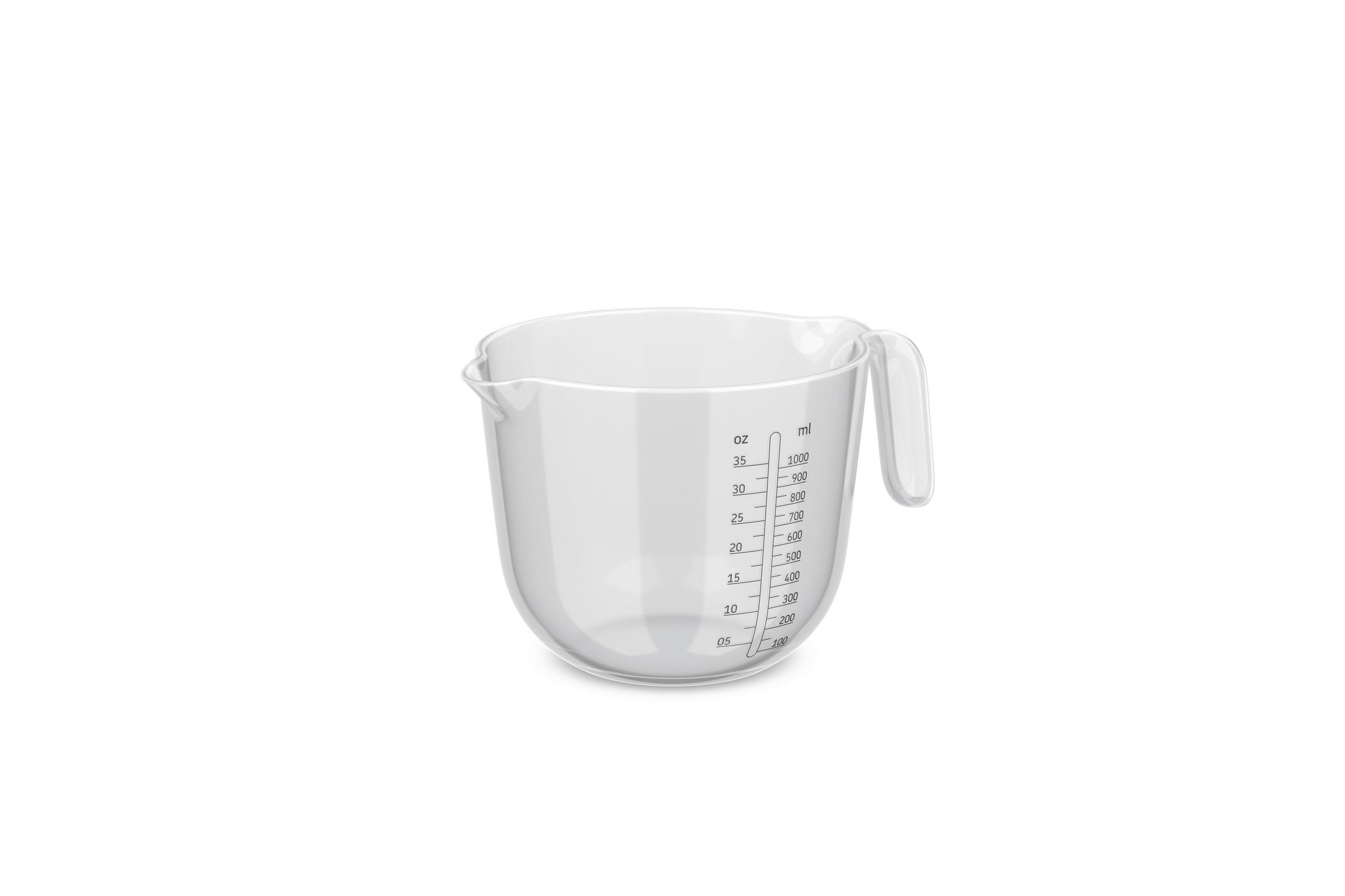 MESSBECHER - Transparent, KONVENTIONELL, Kunststoff (1l) - Mepal