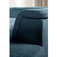 WOHNLANDSCHAFT  in Chenille Dunkelblau  - Dunkelblau/Grau, KONVENTIONELL, Kunststoff/Textil (240/340/188cm) - Carryhome