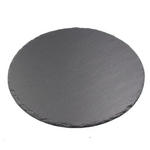 PLATZTELLER 30 cm  - Schwarz, Basics, Stein (30cm) - Ambia Home