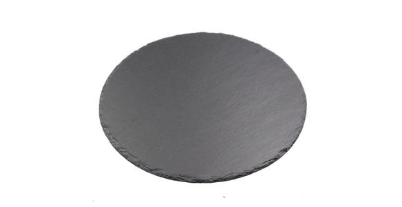 PLATZTELLER 30 cm  - Schwarz, Basics, Stein (30cm) - Ambia Home