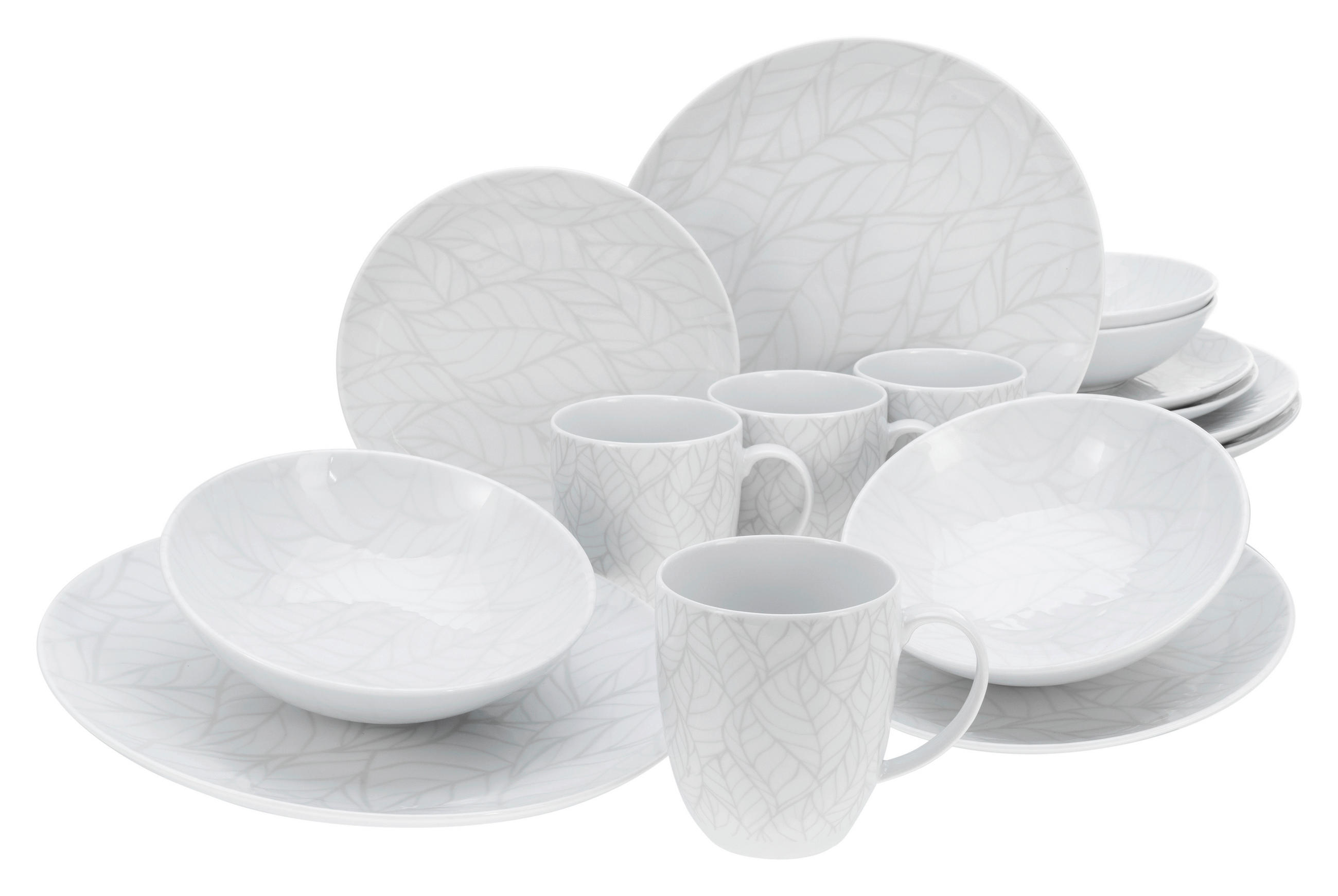 Creatable KOMBINOVANÁ SOUPRAVA, 16dílné, porcelán