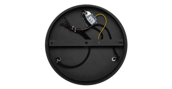 HÄNGELEUCHTE  33/150 cm    - Dunkelgrau, Design, Glas/Metall (33/150cm) - Dieter Knoll