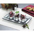 Servierset 4-tlg. - Transparent/Grau, Design, Glas (13/28cm) - Leonardo
