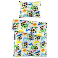 DETSKÉ OBLIEČKY FUTBAL 140/200 cm  - viacfarebná, Konventionell, textil (140/200cm) - Ben'n'jen