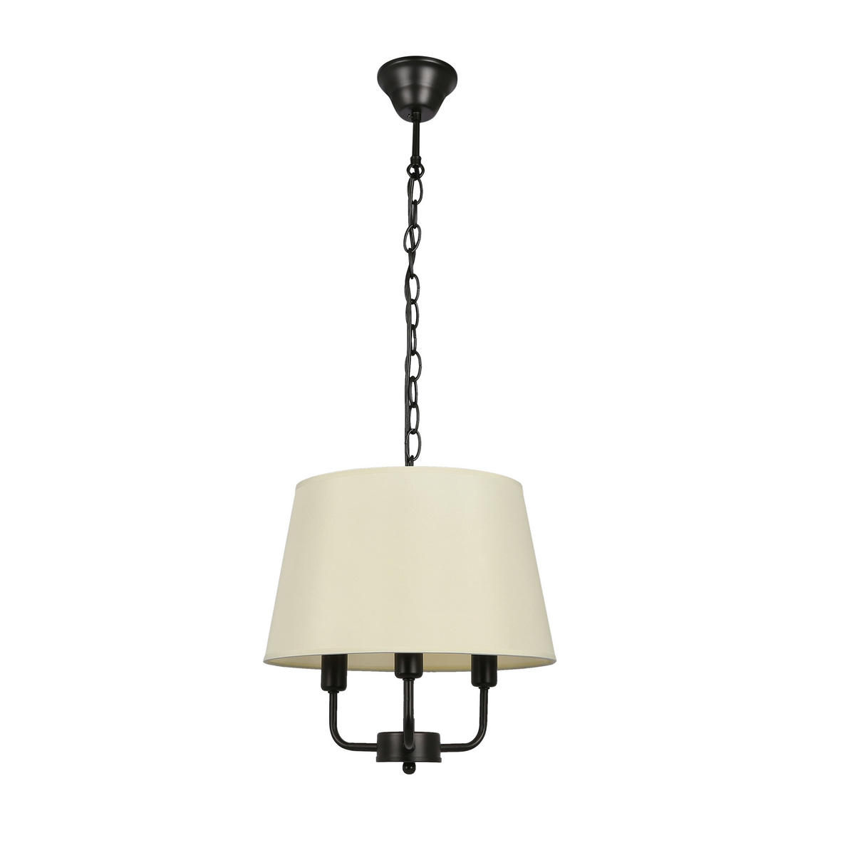 PENDELLEUCHTE 32.5/32.5/110 cm  - Goldfarben/Schwarz, KONVENTIONELL, Metall (32.5/32.5/110cm)