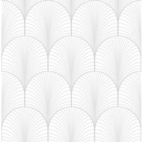 NON WOVEN-TAPET 52/1000 cm  - vit/silver, Basics, papper/plast (52/1000cm)