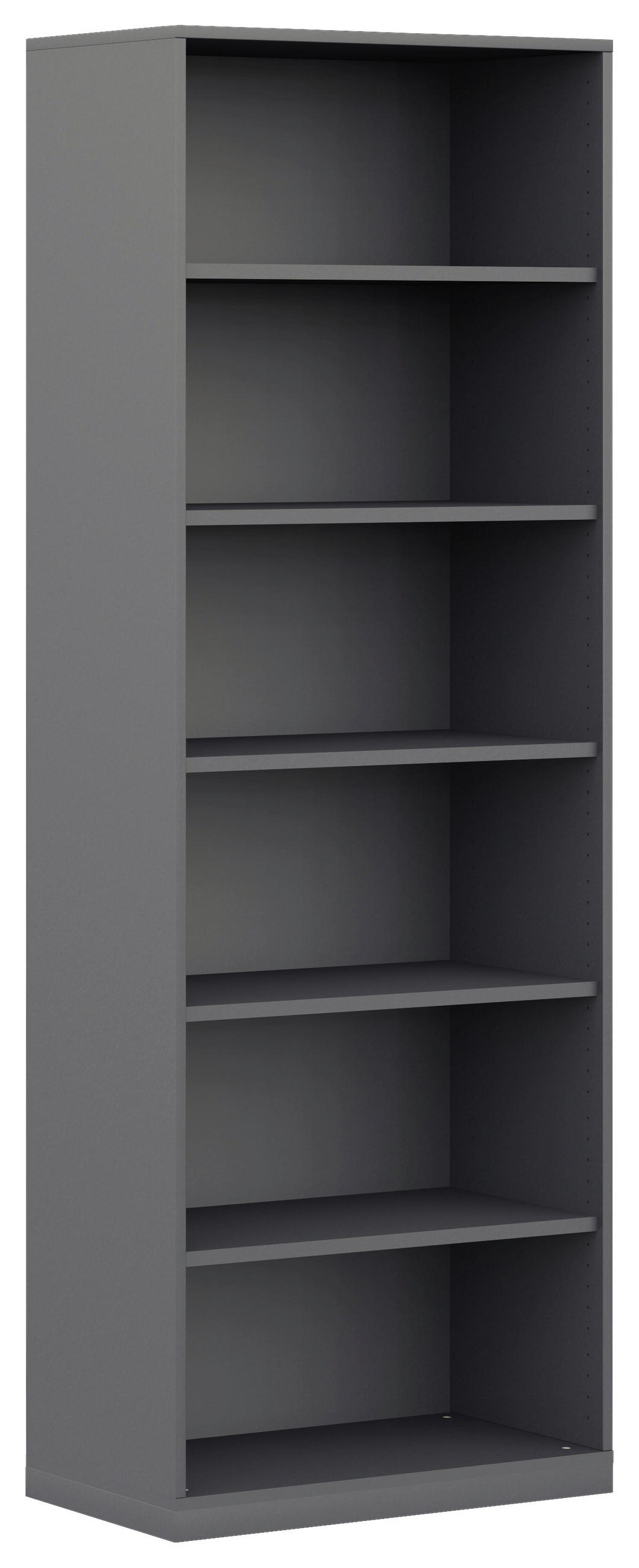 AKTENREGAL Hickory  - Hickory, KONVENTIONELL, Holzwerkstoff (80/220,5/40cm) - Moderano