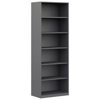 AKTENREGAL Hickory  - Hickory, KONVENTIONELL, Holzwerkstoff (80/220,5/40cm) - Moderano