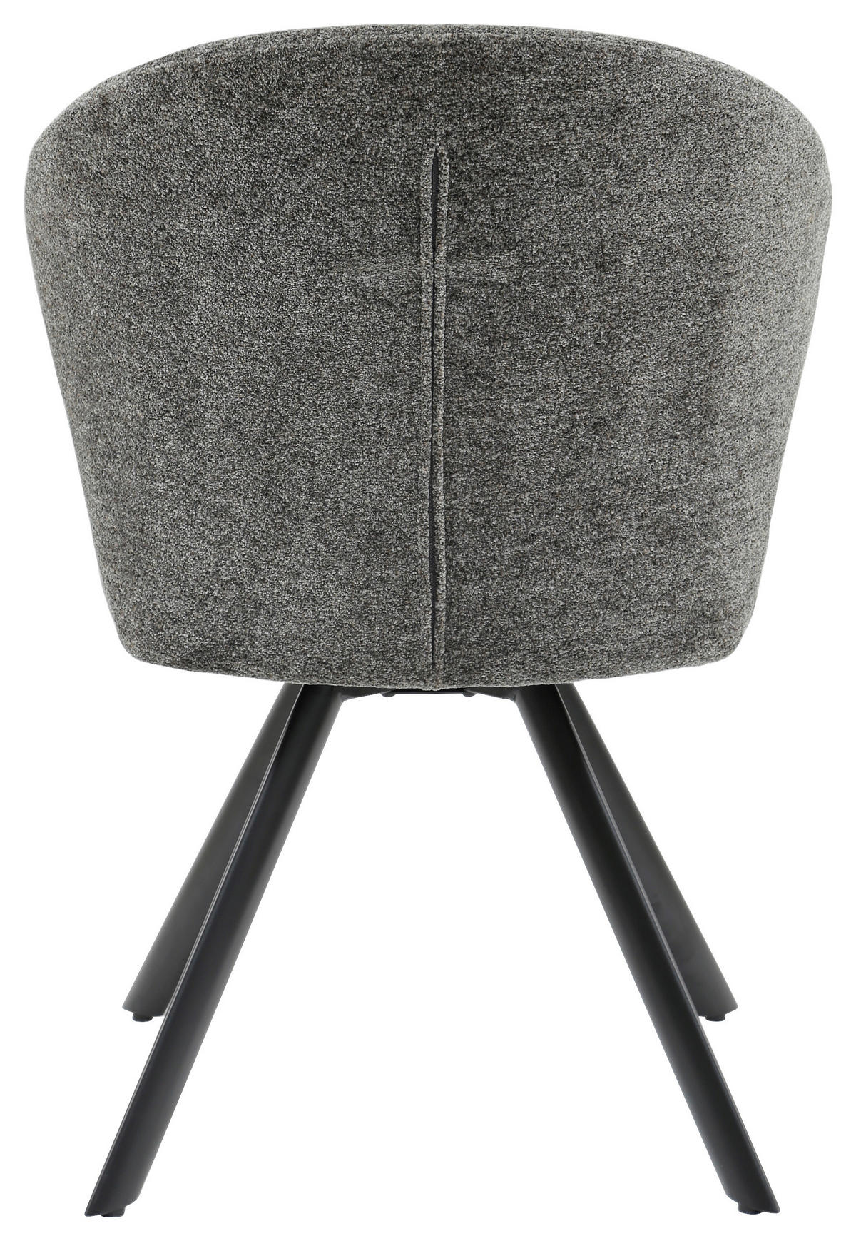 STUHL - Anthrazit/Schwarz, Design, Textil/Metall (57/84/61,5cm) - Carryhome