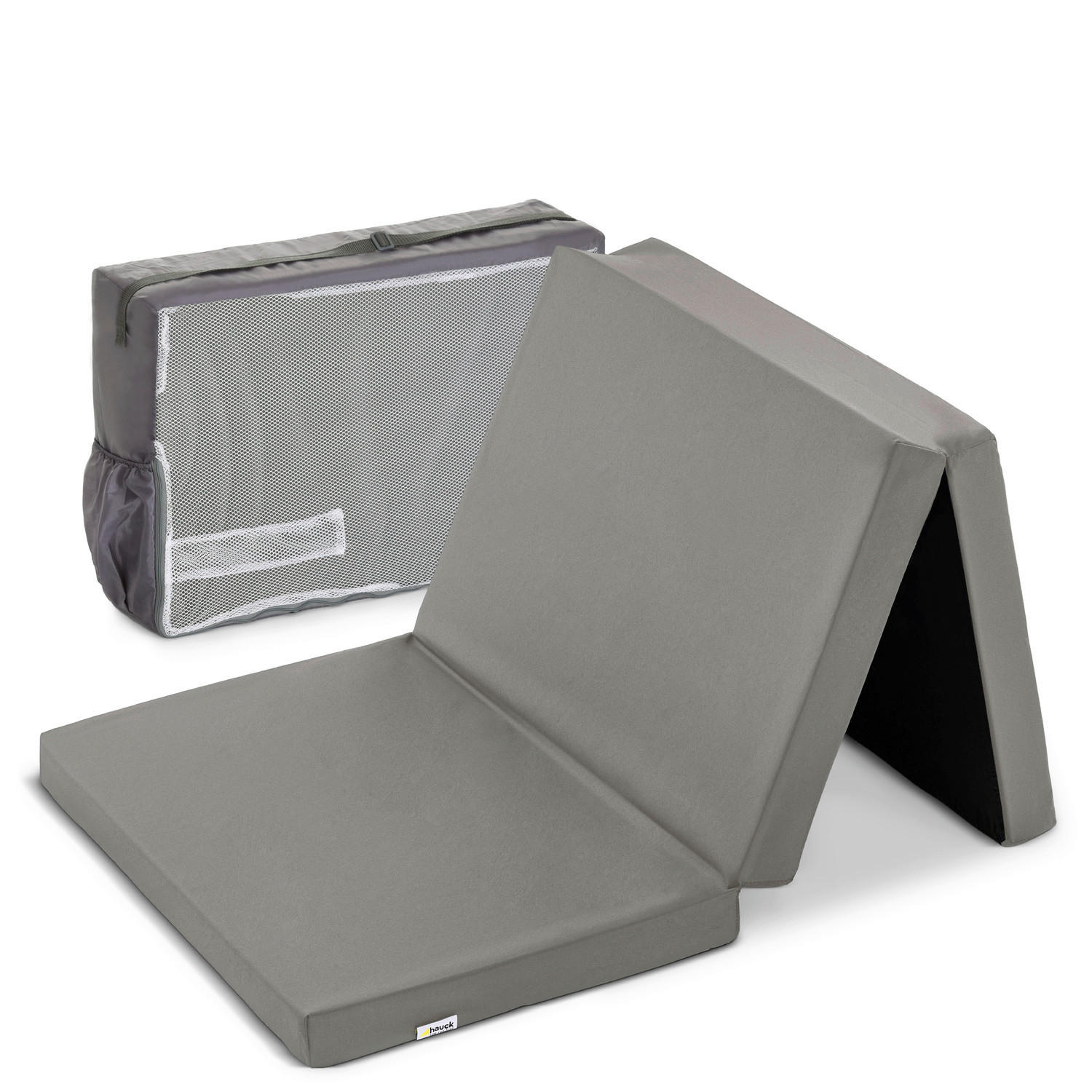REISEBETTMATRATZE hauck  - Grau, Basics, Textil (60/120cm) - Hauck