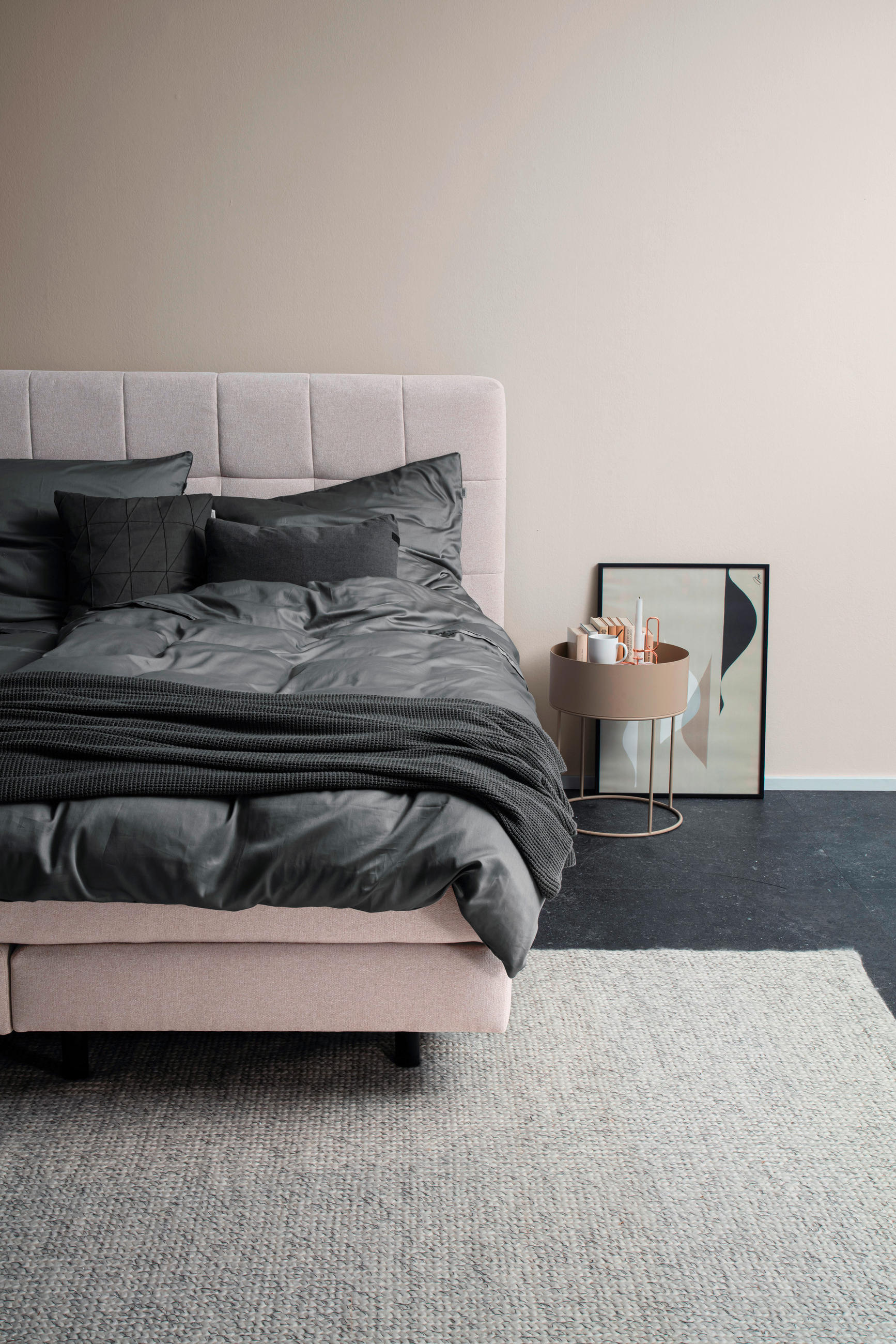 WENDEBETTWÄSCHE SW-PURE 200/200 cm  - Grau, Basics, Textil (200/200cm) - Schöner Wohnen