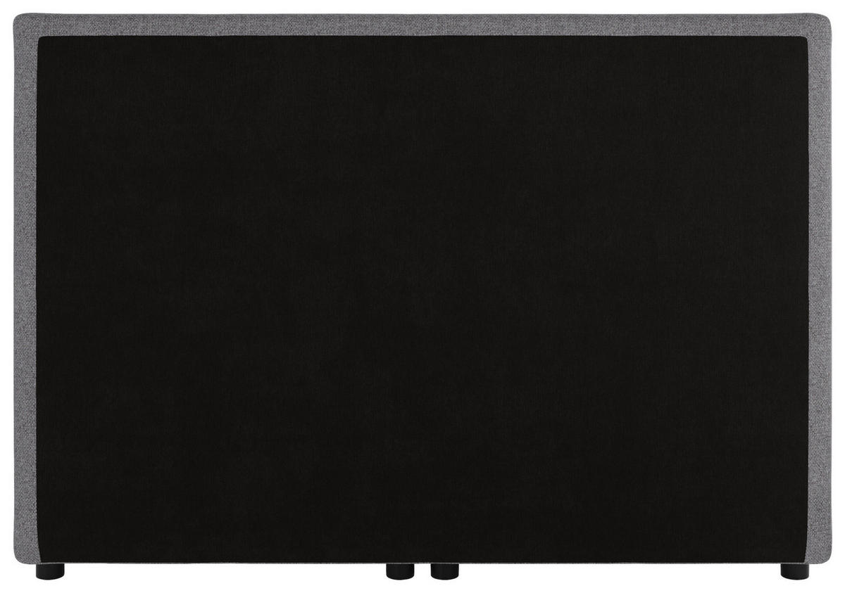 BOXSPRINGBETT 120/200 cm  in Hellgrau  - Hellgrau/Schwarz, MODERN, Karton/Holz (120/200cm) - MID.YOU