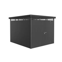 GERÄTEHAUS 275/222/315 cm  - Dunkelgrau, Basics, Metall (275/222/315cm) - Biohort