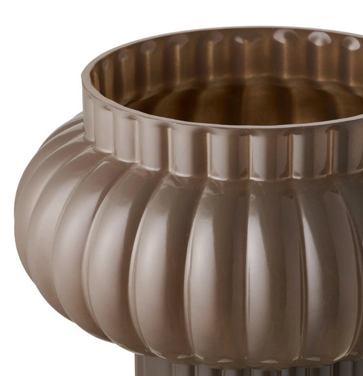 VASE Vase 27 cm  - Braun, Basics, Glas (27/27,5cm)