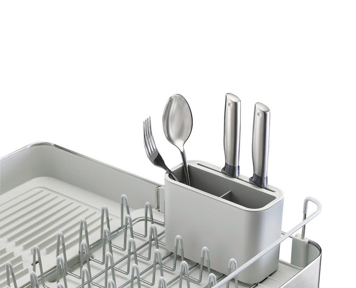 OCEĐIVAČ POSUĐA Extend  - svetlosiva, Osnovno, metal/plastika (36,4/16,1/32cm) - Joseph Joseph