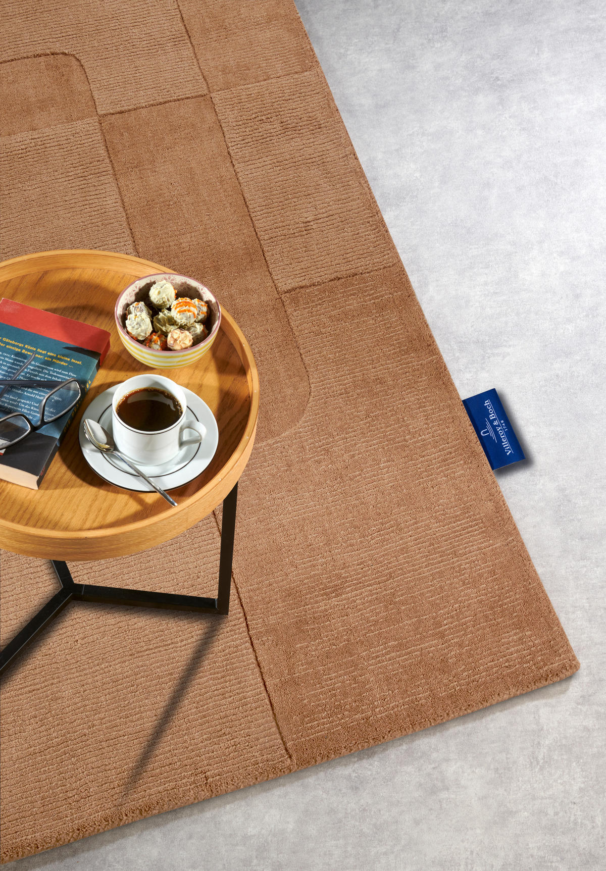HANDWEBTEPPICH 80/150 cm Kollektion 1906 Kupferfarben  - Kupferfarben, Basics, Textil (80/150cm) - Villeroy & Boch