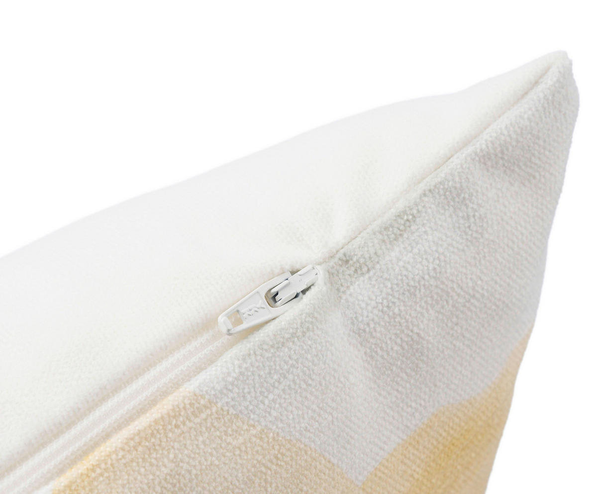 ZIERKISSEN  45/45 cm   - Hellgelb, Basics, Textil (45/45cm) - Novel