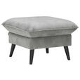 HOCKER in Textil Grau  - Schwarz/Grau, Design, Holz/Textil (63/44/63cm) - Carryhome