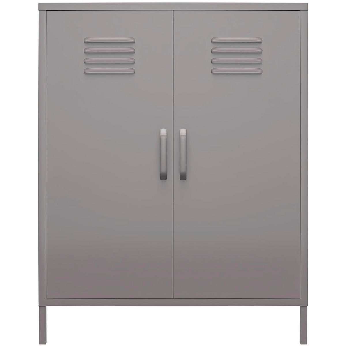 HIGHBOARD Bradford  in 79/100/39 cm  - Grau, Design, Metall (79/100/39cm) - MID.YOU