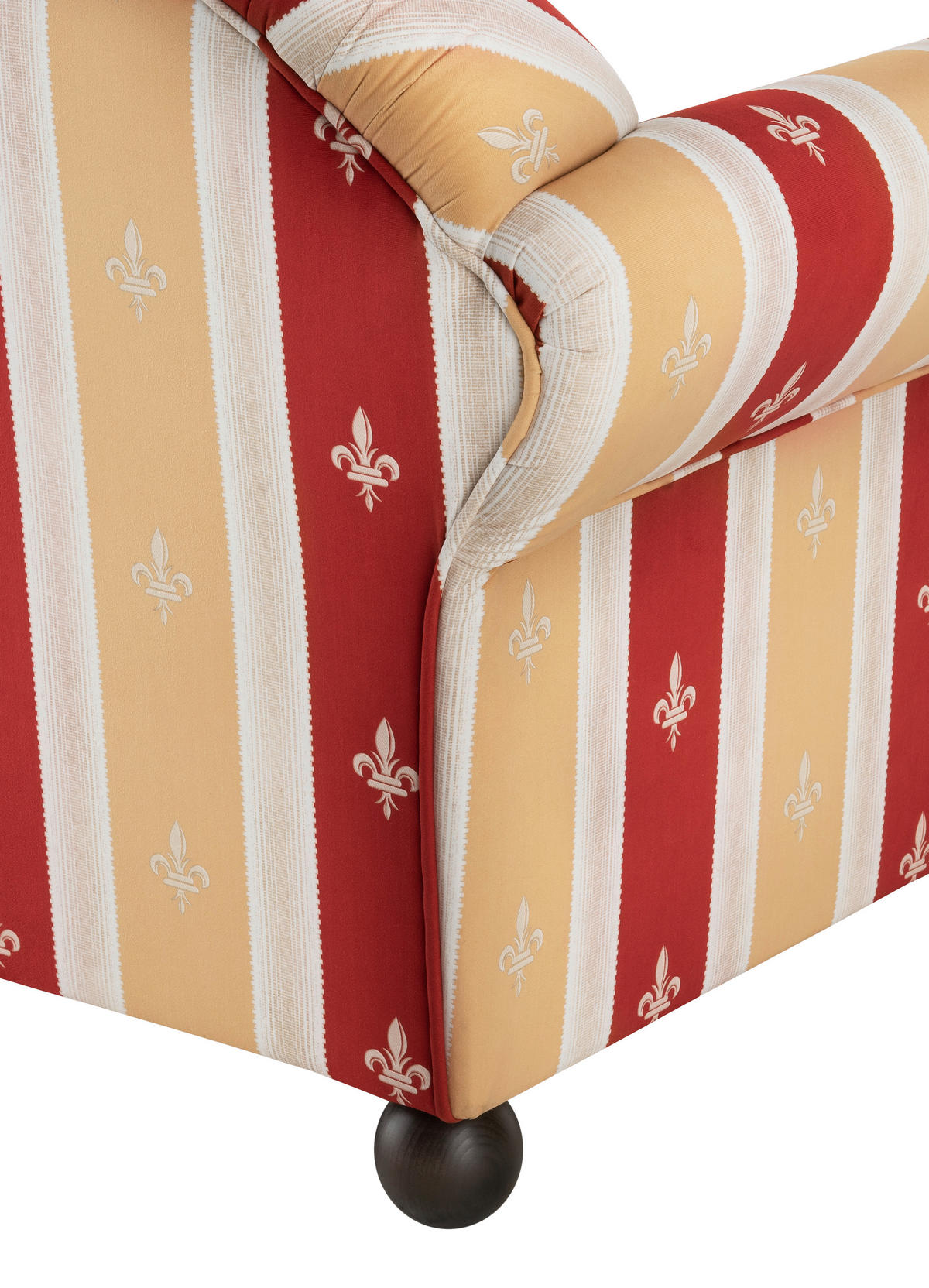 SESSEL in Mikrofaser Rot  - Wengefarben/Rot, Konventionell, Holz/Textil (90/84/80cm) - Livetastic