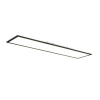 LED PANEL - crna, Osnovno, metal/plastika (120/30/4,5cm) - Novel