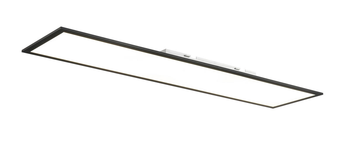 LED PANEL - crna, Osnovno, metal/plastika (120/30/4,5cm) - Novel