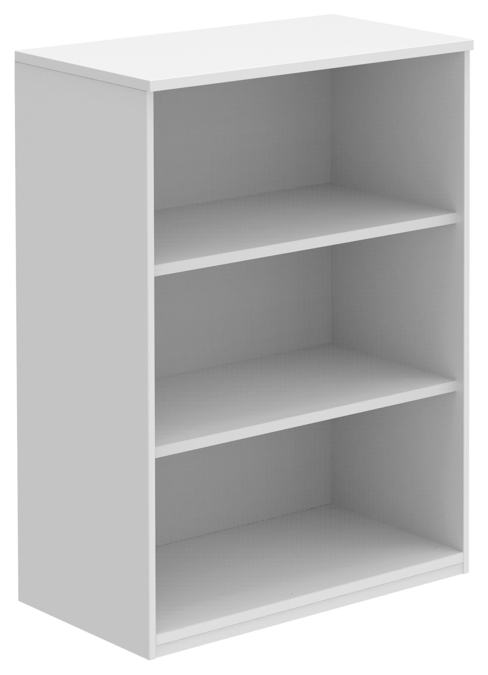 AKTENREGAL Weiß - Weiß, KONVENTIONELL, Holzwerkstoff (80/111,7/43cm) - Moderano