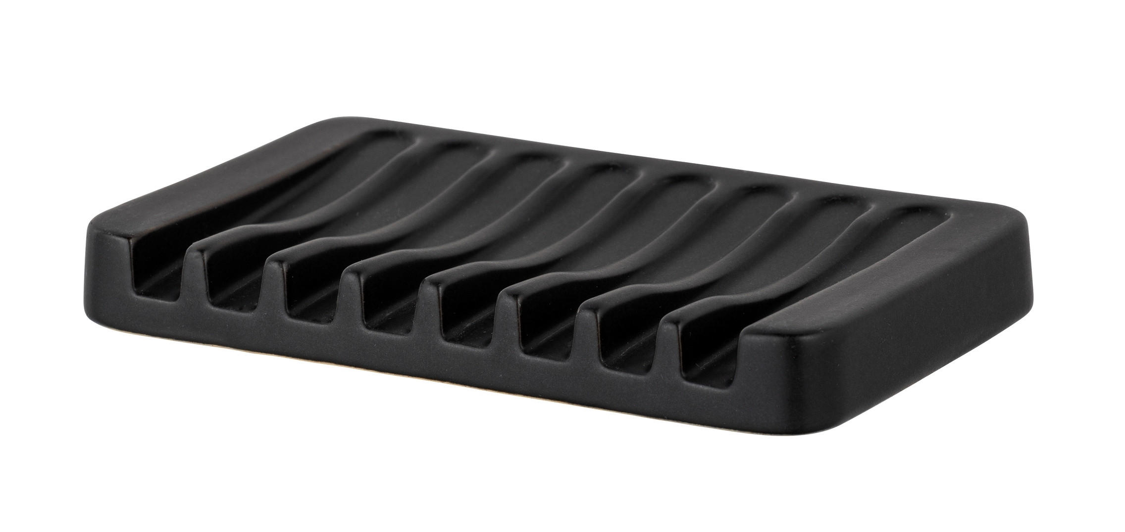 SEIFENSCHALE - Schwarz, KONVENTIONELL, Keramik (13/1/8cm) - Schöner Wohnen